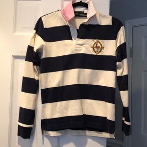 Ralph Lauren Sport Striped Rugby Shirt